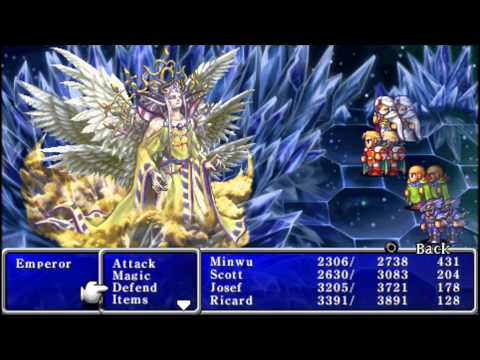 Final Fantasy 2 (PSP)-Soul of Rebirth Emperor and Ending