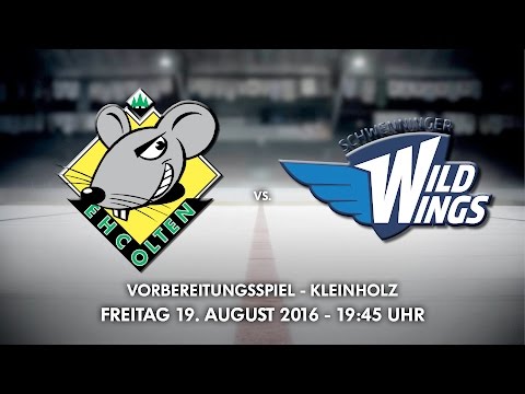 19.8.2016 EHC Olten - Schwenninger Wild Wings