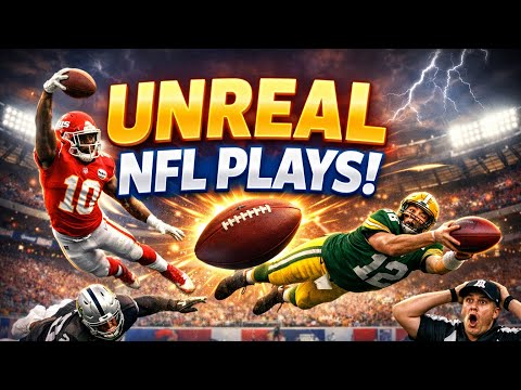 UNREAL NFL PLAYS You Have to See to Believe 🤯 | Craziest Catches, Touchdowns & Moments