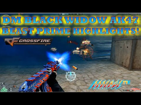 DM Black Widow AK47 Beast Prime Highlights! Crossfire Philippines!