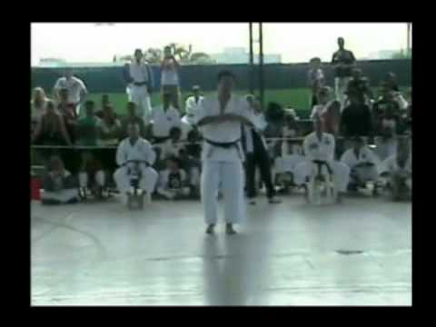 JKS Brazil - Mário RS x Atleta BA - Oitavas Kumite Acima 75 kg Brasileiro 2010