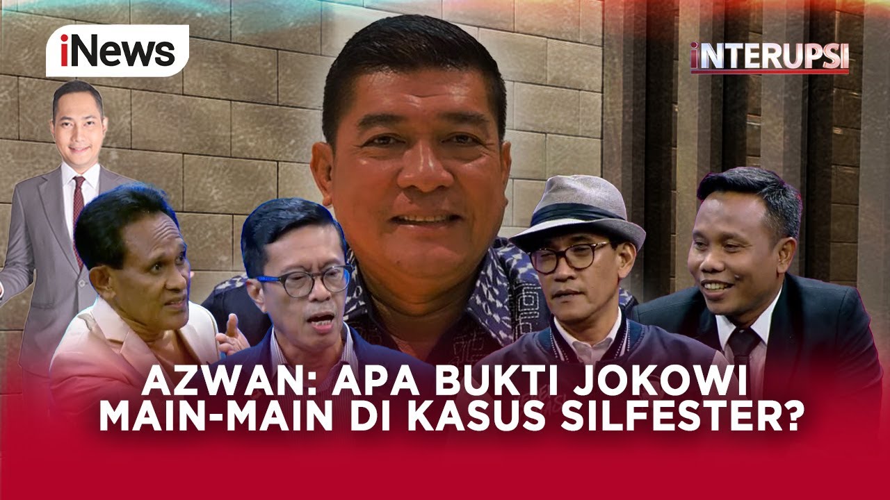 Azwan Tantang Refly Harun Bukti Jokowi Bermain di Kasus Silvester | Interupsi