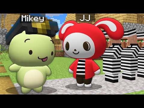 JJ and Mikey - JJ and Mikey JAILBREAK - Escape The Prison in Minecraft Challenge (Maizen Mizen Mazien)