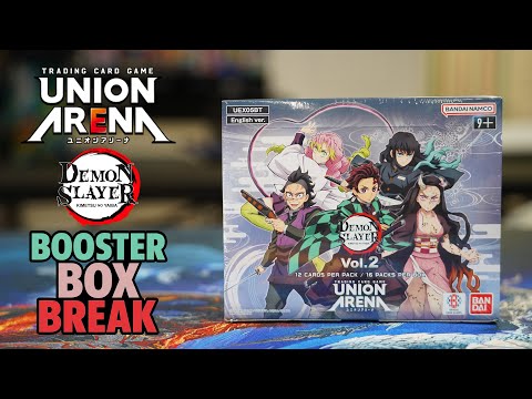 This Demon Slayer Vol. 2 Box Was STACKED 💥 Union Arena Break