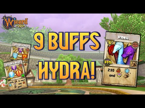 Wizard101: MAX ICE PvP (140): He Used Hydra With 9 BUFFS?!