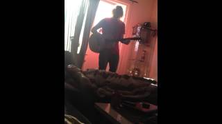 Pontus Sandgren - Kärlekens tunga cover guitar solo