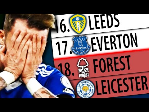 PREMIER LEAGUE'S RELEGATION BATTLE IS INSANE