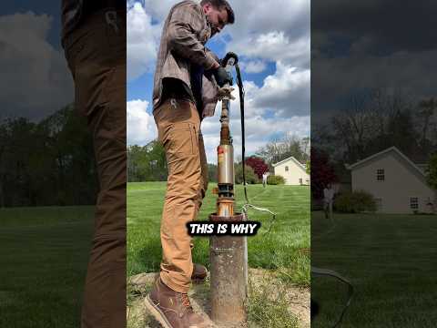 Deshalb hat die Brunnenpumpe den Geist aufgegeben… #Sanitär #befriedigend @KEENUtility @PipeVise ...