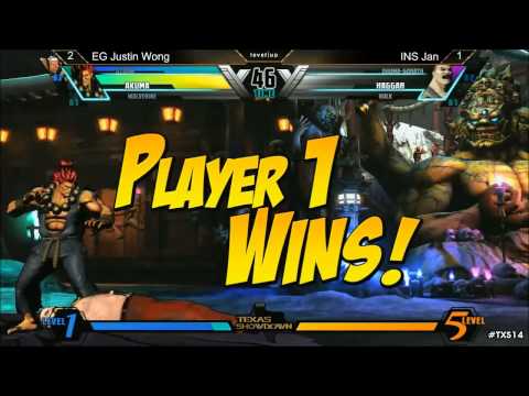 UMvC3 EG Justin Wong vs INS Jan - TS 2014 HD