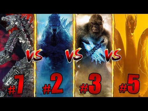 Who's the Most Powerful Titan in the Monsterverse? | Ranking Every Monster From Weakest to Strongest
