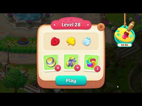 Garden Affairs level 28 🏡 Gameplay Walkthrough (Android, iOS)