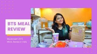 McDonald's BTS Meal Box | Review in India | Mc Donald's | Price, Packaging #bts #mcdonals #btsmeal