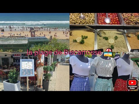 la plage de Biscarrosse 🏖️