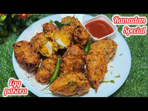 New Crispy Egg Pakora | Ramadan Special Easy Quick  Recipe | Egg Pakora Recipe | Easy Iftar Snack