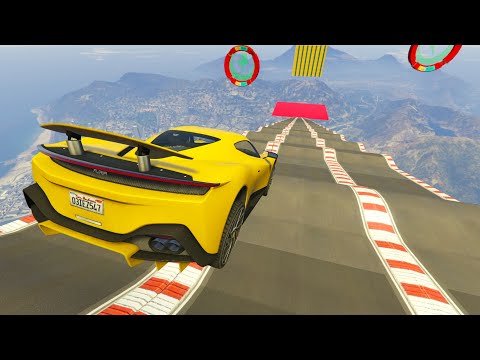 MEGA RAMPA 60.000% IMPOSIBLE! INCREIBLE SALVADA!! - GTA V ONLINE