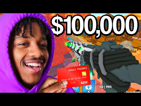 SPENDING $100,000 IN ROBLOX HYPERSHOT