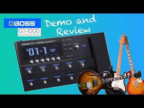 BOSS GT 1000 - Part 1: Demo and Review