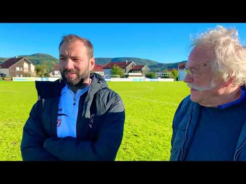 Interview mit den SC-Trainer Tobias Flitsch. SC Geislingen - TSGV Waldstetten. Endstand 2:2