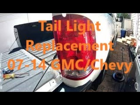 Tail Light Removal 07 - 14 GMC Sierra / Chevy Silverado