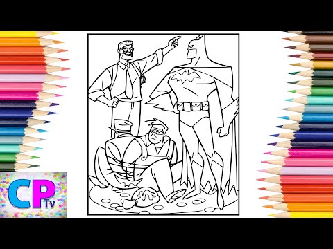 Batman Coloring Pages/Batman Saves Citizens/N3WPORT - Alive (feat. Neoni) [NCS Release]
