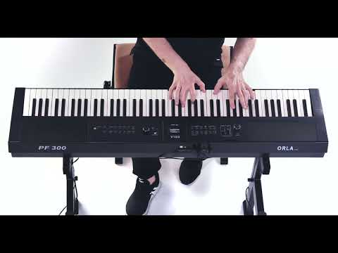 Демонстрация звучания цифрового пианино Orla PF-300