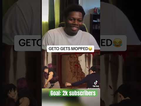 OHIO DUDE REACTS TO GETO TURNS INTO SUSHI?? #anime #jjk #jujtsukaisen #gojo #animeedit #shorts