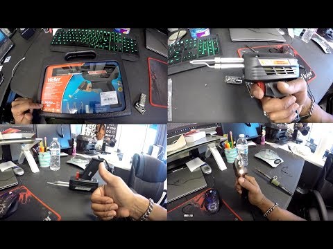 Weller 8200PKS Sodering Gun Kit - Unboxing and Review