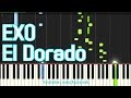 EXO El Dorado Piano Tutorial 