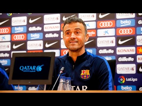 Rueda de prensa íntegra de Luis Enrique previa al Barça-Real Sociedad (Copa)