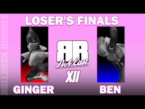 Ginger (Falco) vs Ben (Sheik) | Loser's Finals | Rollback Rumble: NA East 12
