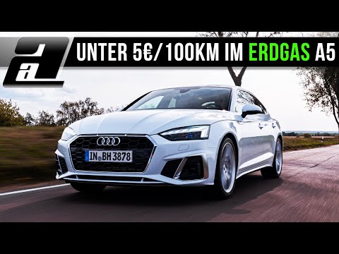 2020 Audi A5 gtron (170PS, 270Nm) | Mit CNG auf Langstrecke und im Alltag?! | REVIEW