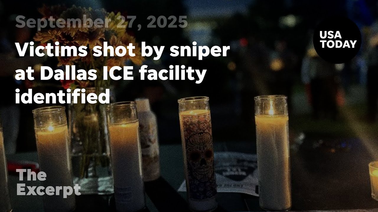 Victims shot by sniper at Dallas ICE facility identified | The Excerpt