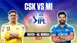 🔴 IPL Live Match Today: CSK vs MI Live – Live Score and Commentary | Only in India | IPL Live 2022