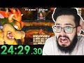 Zerando New Super Mario Bros Wii Em 24 Minutos recorde 