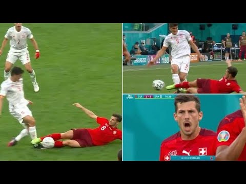 Remo Freuler red card against Spain | Euro 2020
