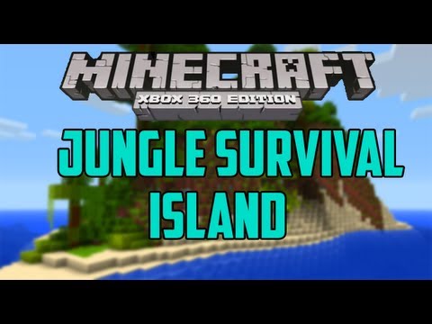 Unbelievable Jungle Survival Island Seed! - Minecraft Xbox 360 TU12