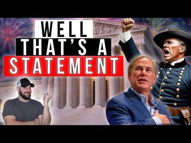 Texas Sends A BIG Middle Finger To Biden And Is EXPANDING Border Enforcement FURTHER…