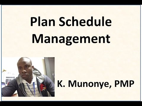 13 Project Time Management   Plan Schedule Management Video
