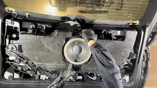 2021-2026 Toyota Sienna JBL Subwoofer Back Door Speaker Removal, Testing & Installation Instructions