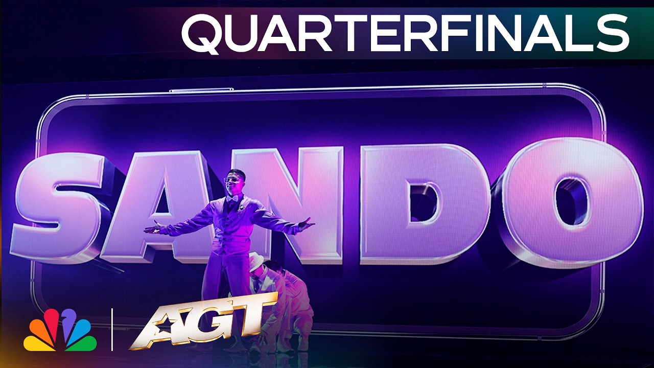 Sando Goes ALL OUT With His Biggest Dance Act EVER! | Quarterfinals | AGT 2026 thumbnail