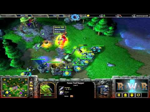 Rstars_Th000 (HU) vs Forever_TED (UD) - Game 2 - WarCraft 3 gameplay - RN370
