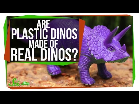 Are Plastic Dinosaurs Made from Real Dinosaurs?!