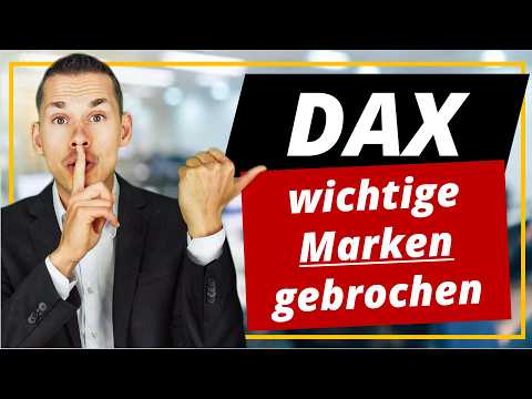 DAX: Important levels broken – here's what happens next