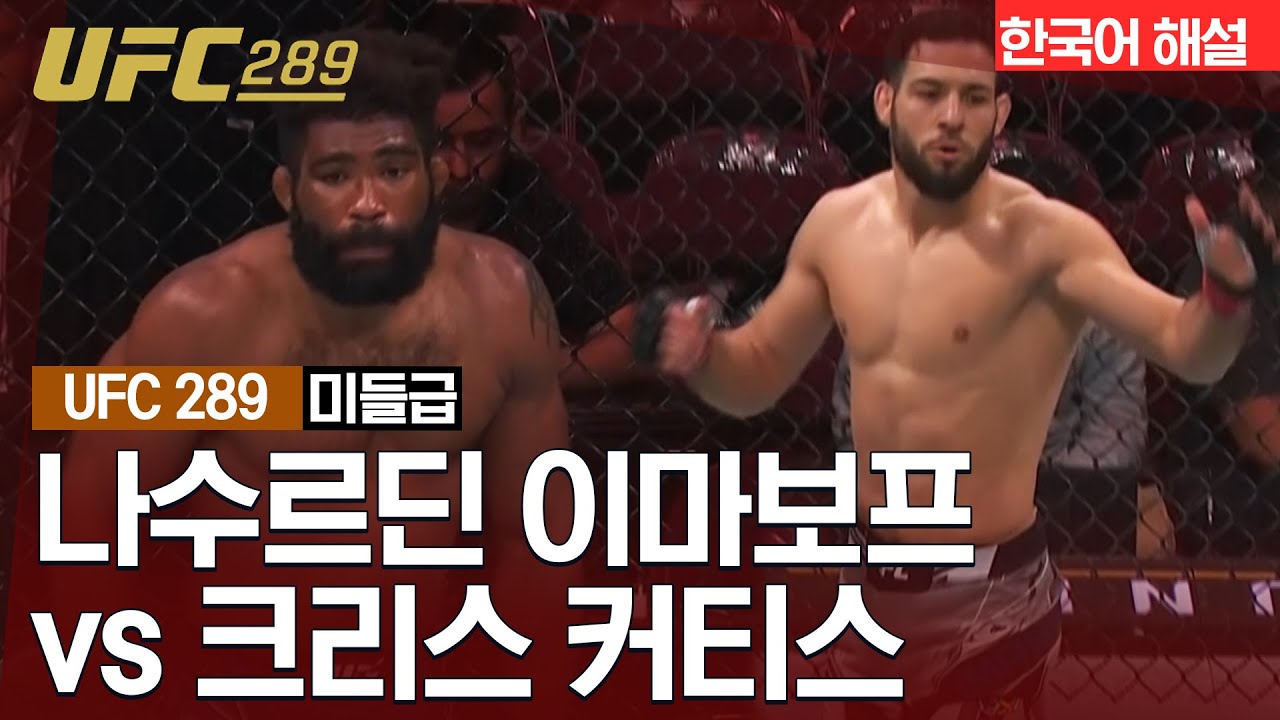 [UFC] 나수르딘 이마보프 vs 크리스 커티스