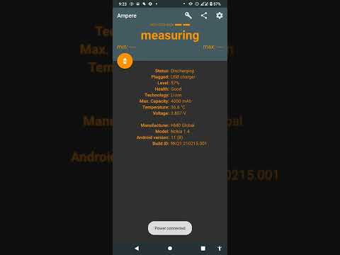 HOW TO CHECK CHARGER VOLTAGE ON NOKIA 1.4 & ANY OTHER ANDROID PHONE WITH AMPERE APP..