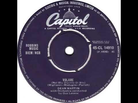 UK New Entry 1958 (134) Dean Martin - Volare (Nel Blu Dipinto Di Blu)
