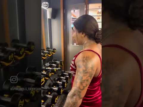 Indian female bodybuilder 😈 #gymshorts #motivation