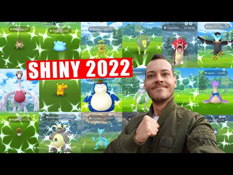 TUTTI I MIEI SHINY DEL 2022! - Pokémon GO