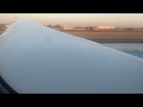 Aterrissando no Aeroporto Fiumicino de Roma Air Europa B788