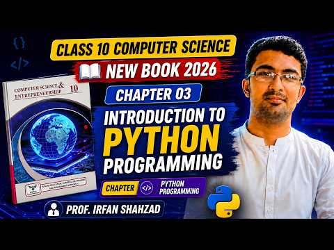 Introduction To Python Programming Installing Python Setting Ide Class 10 Computer Ch 3 2026